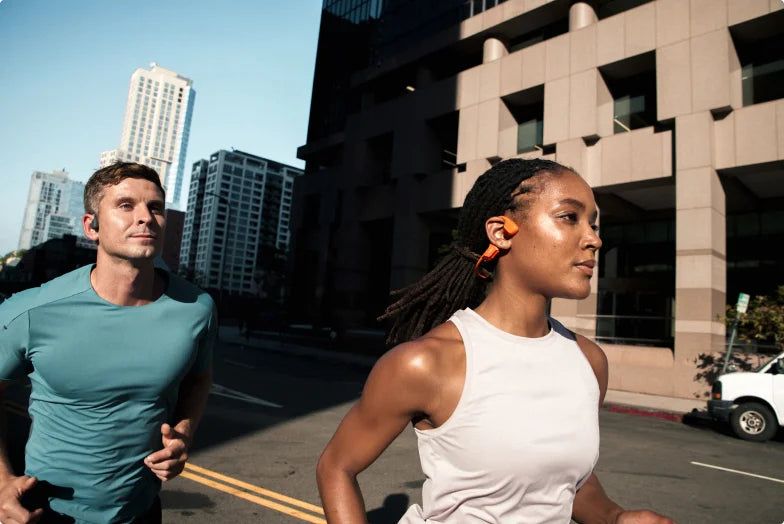 open ear design of bone conduction headphones shokz united states