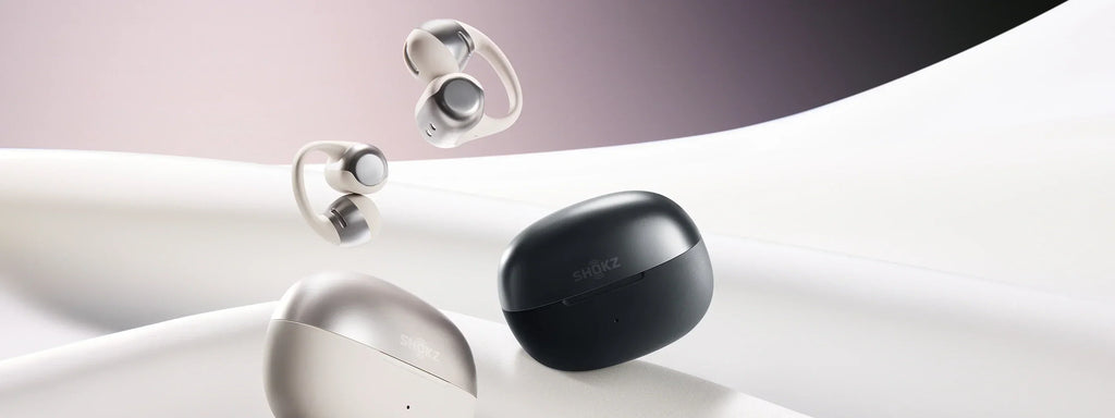 De technologie achter de OpenDots ONE — de geheel nieuwe clip-on open-ear oordopjes van Shokz