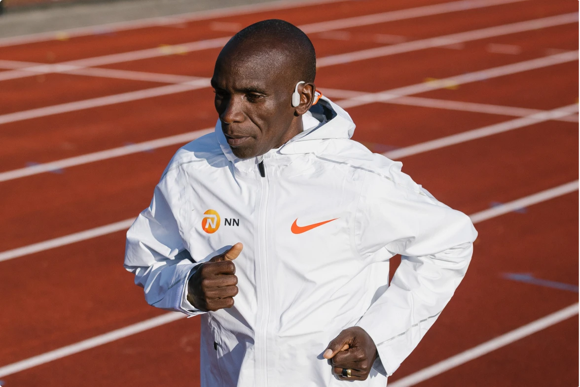 world famous marathon legend eliud kipchoge united states